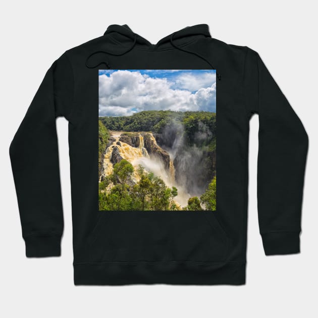 Beautiful Barron Falls at Kuranda Hoodie by hereswendy